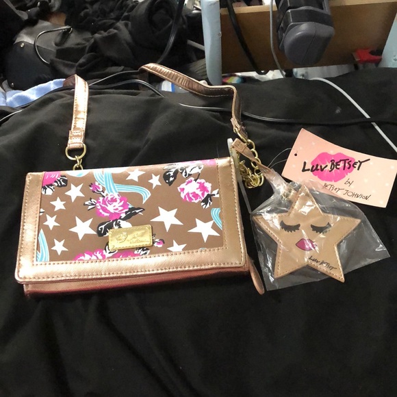 Betsey Johnson Handbags - Luv Betsey by Betsey Johnson Crossbody Wallet